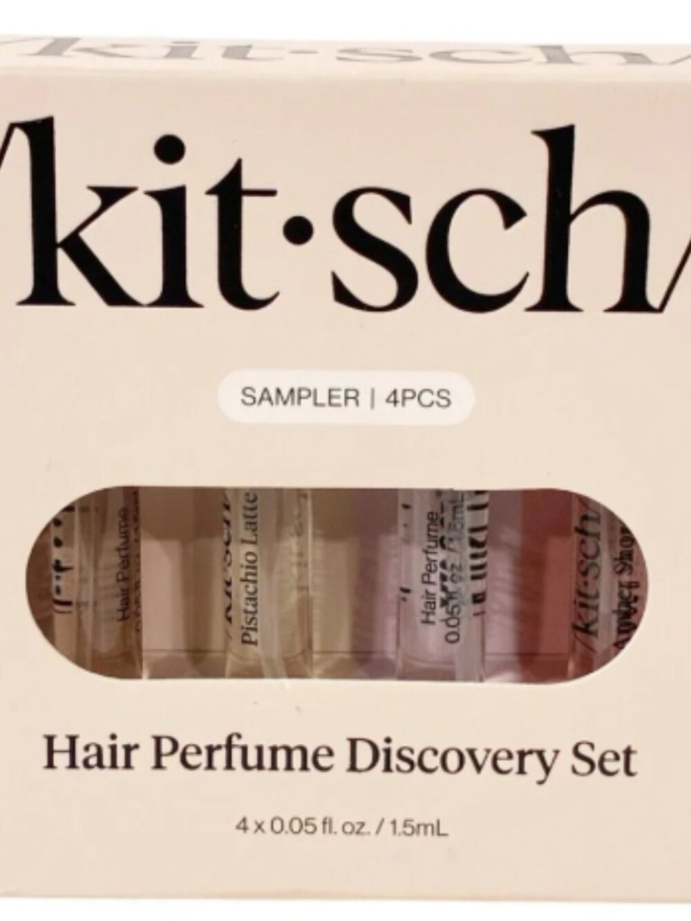 Kit*sch Kitsch Hair Perfume Discovery Set 1.5ml 4 Sample Sprays Sample Set NEW